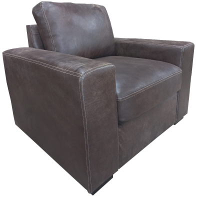 Mode comfort armchair w-Brown 45°