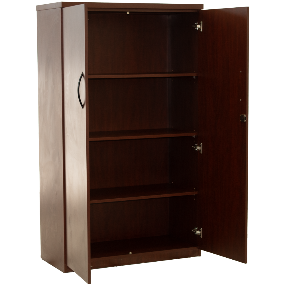 IMPACT STATIONERY CABINET (900 X 420 X 1500) ROYAL MAHOGANY - Image 2