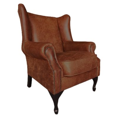 Classica Super comfort Wingback - Exotic Genuine Full Leather Brandy