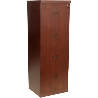 IMPACT 4DRAWER FILE CABINET +CENTRL LOCK 'royal mah'