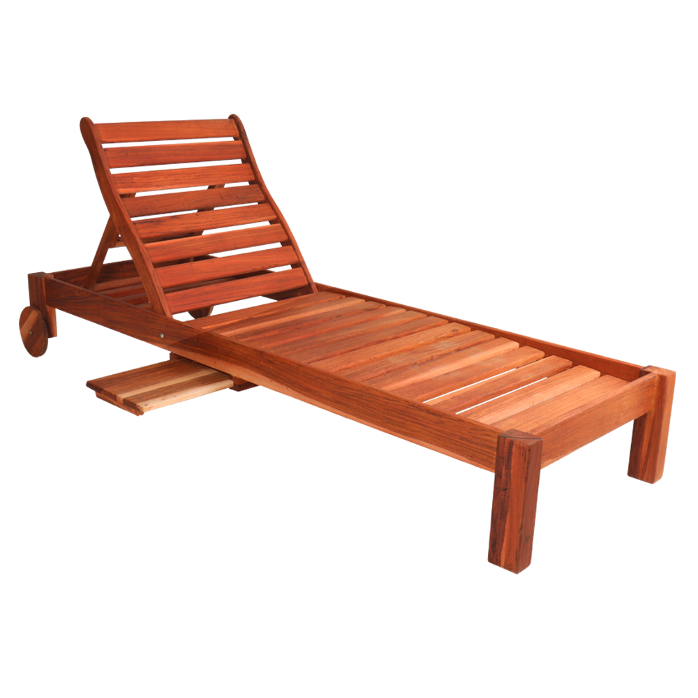 Zambezi teak sun lounger