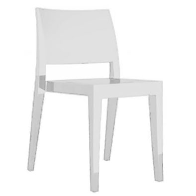 BB12 plastic chair white