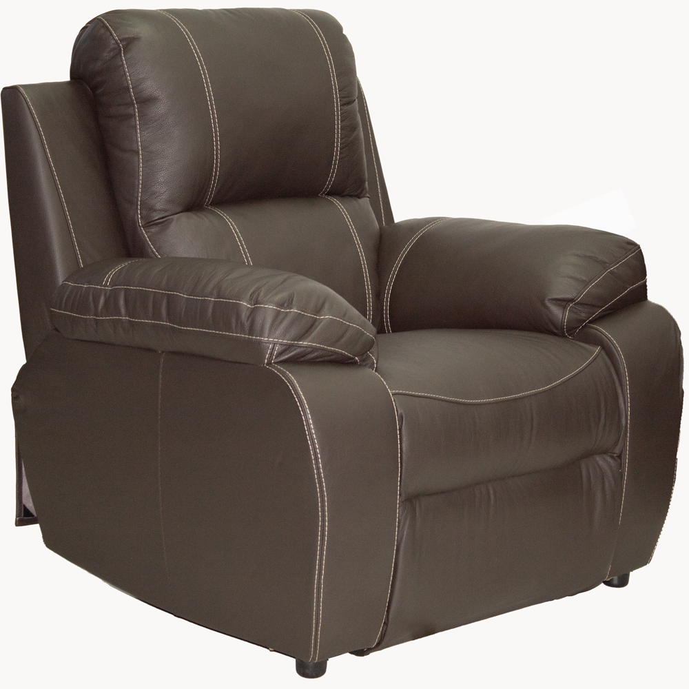 Premier Static armchair Full leather brown