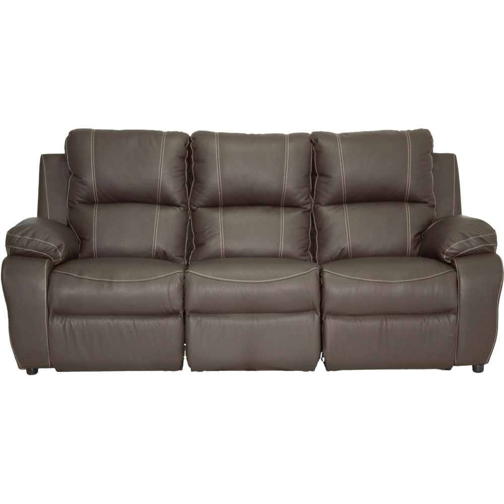 Premier 3Premier 3 Seater Static couch Full leather brown