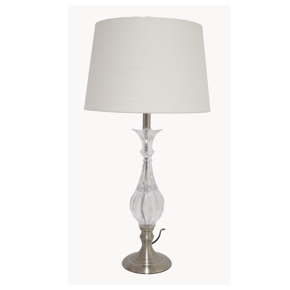 Chrome Acrylic Lamp - NB6936