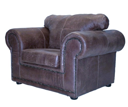 3 Piece Set Special (Afrika 1 Seater and 2 x 2 Seater) Exotic genuine Full Leather W/Brown - Image 4