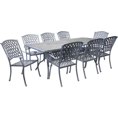 Aluminium Tuscan 8 Seater Dining Set Special