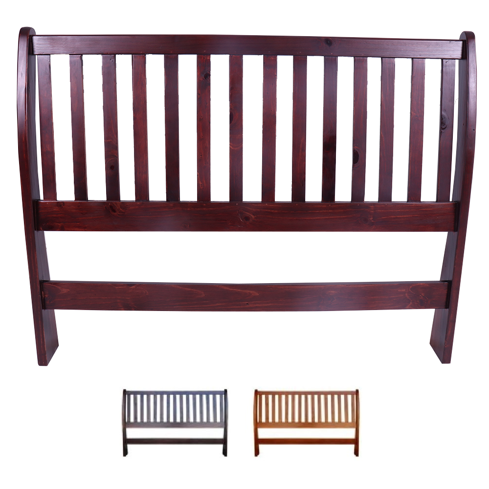 Bud sleigh headboard various colours