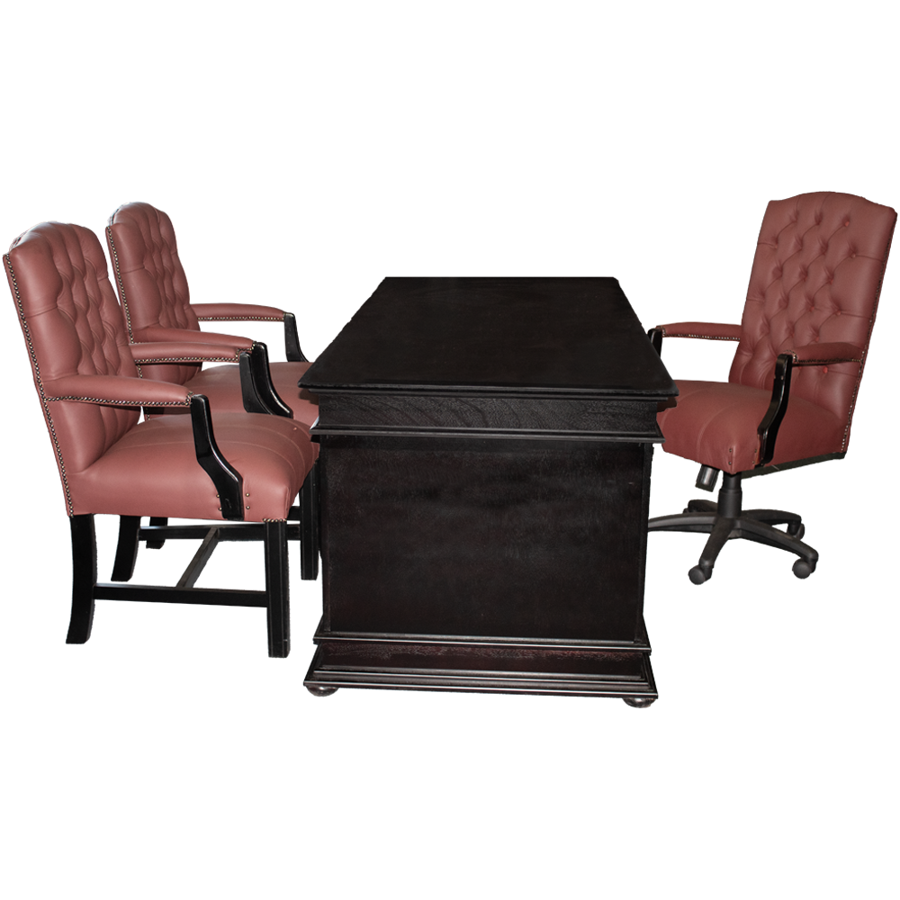 4 Piece Grandeur Empire Office Set (2)