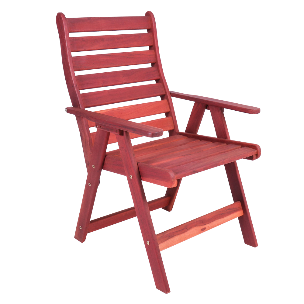 Bay high back chair solid teak