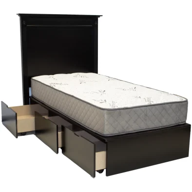 Grandeur headboard single with Drawer basebed Single