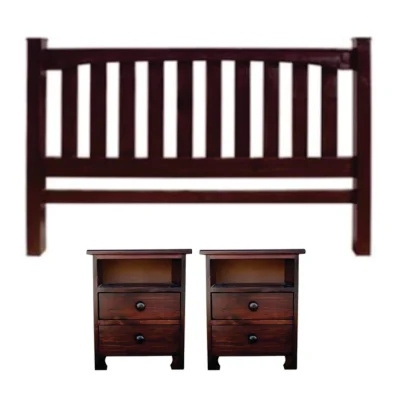 Headboard-set-Mahogany