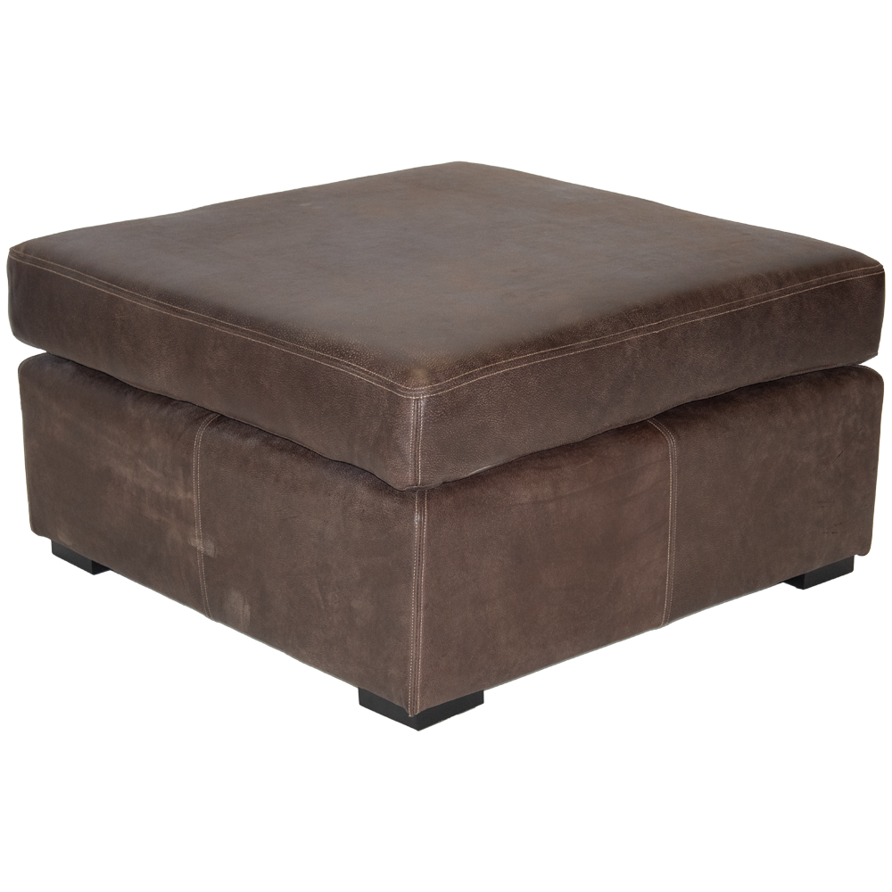 Mod Modular ottoman Leather W-Brown 2