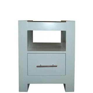 Mod S pedestal 1 drawer white