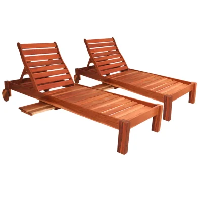 Zambezi Teak Sun lounger set