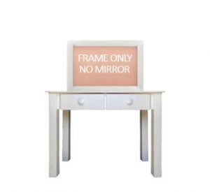 Bud dressing table white