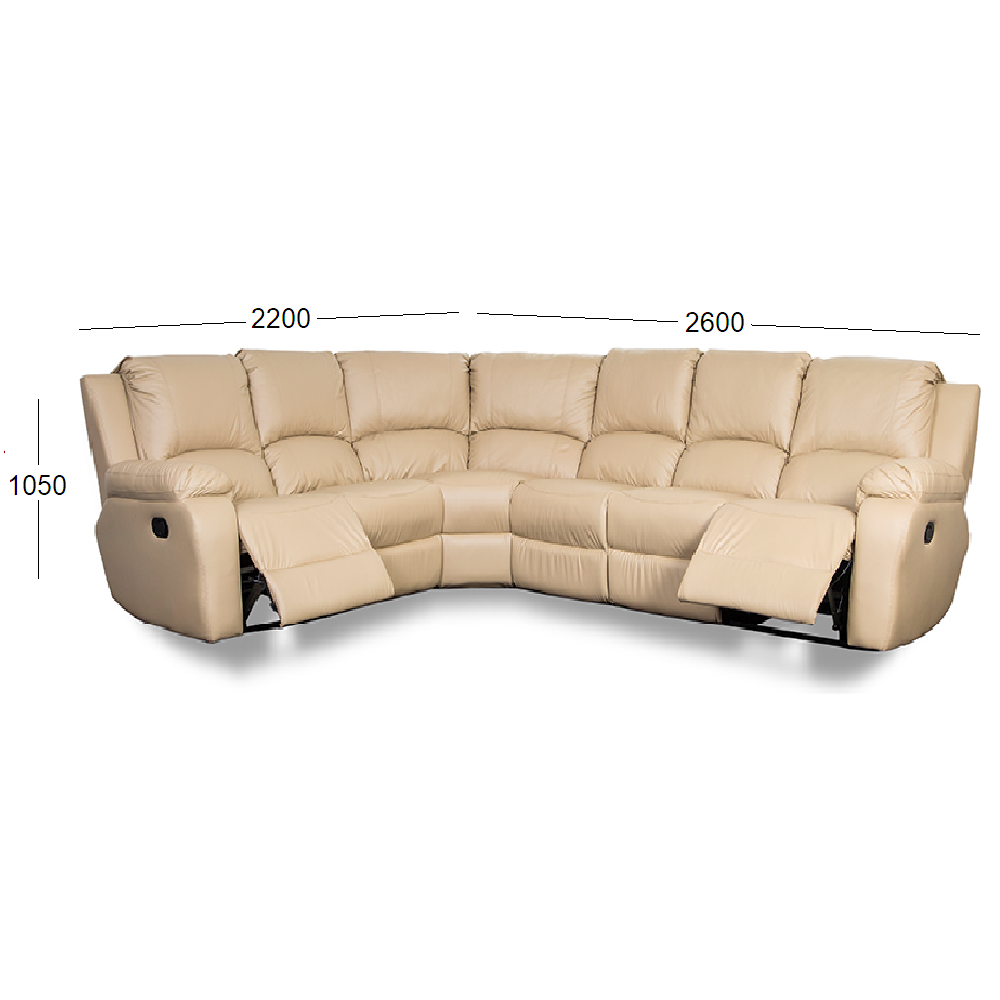 PREMIER 6 SEATER CNR LL WITH DIMENSIONS