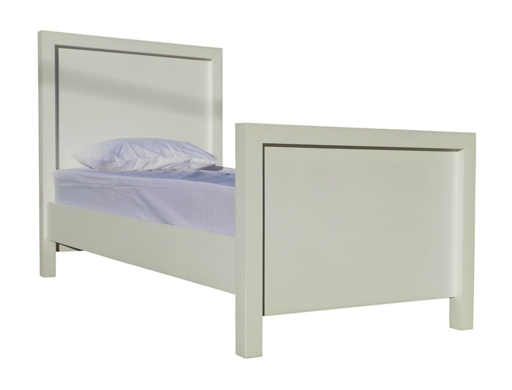 MOD BED (SINGLE) WHITE