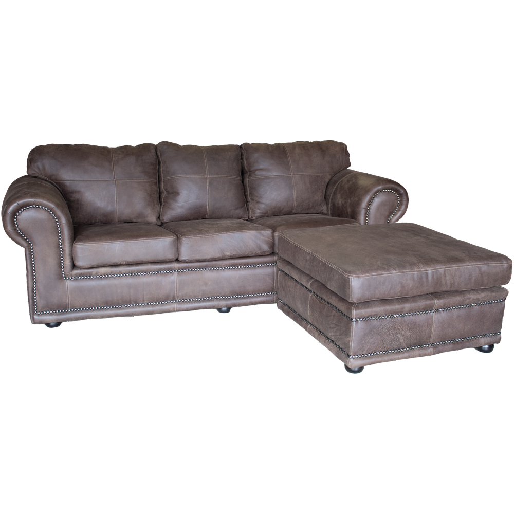 Afrika 3 Seater Universal chaise - W-Brown RHF