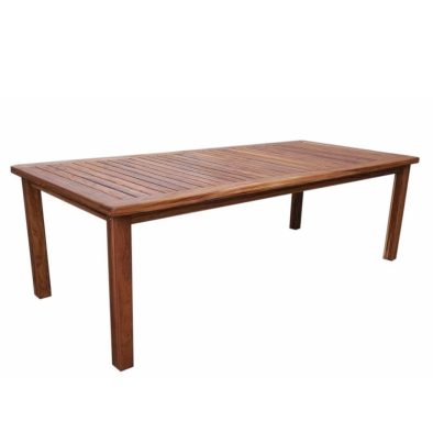 Rhodesian teak 8 seater table 2400