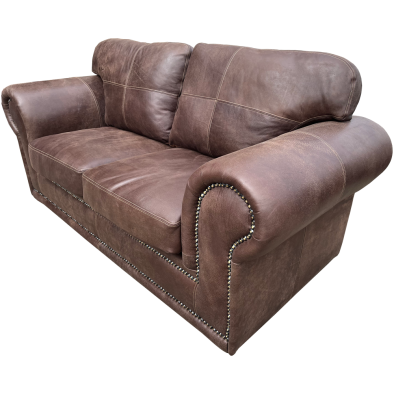 Afrikan Comfort 2 Seater couch - W-Brown 45°