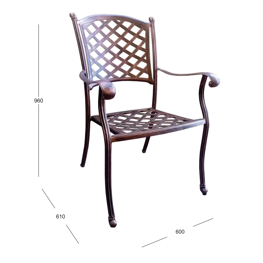 CLASSIC-CHAIR-BRONZE-Dimension