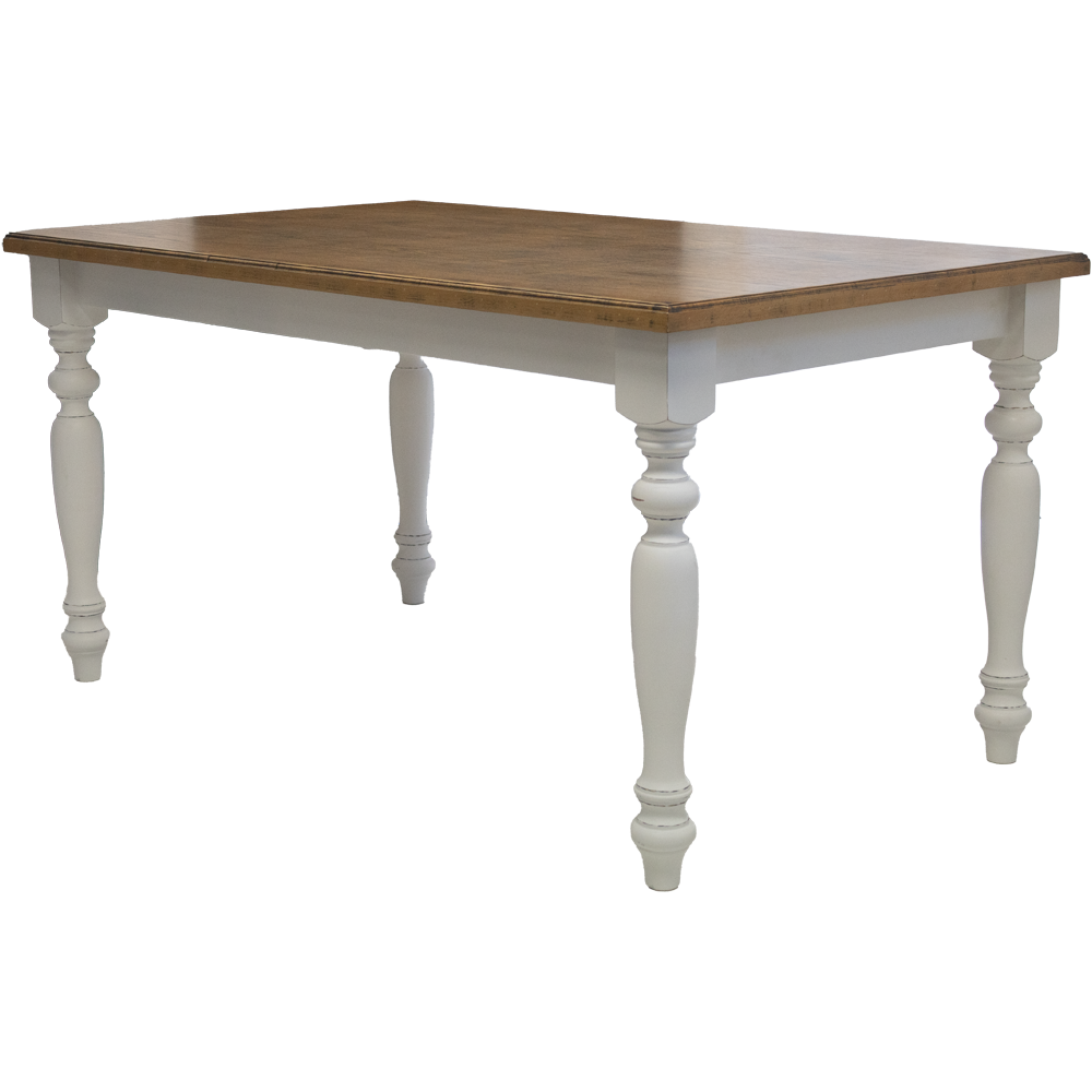 French Dining Table 2 Tone Oak Veneer 1500x900