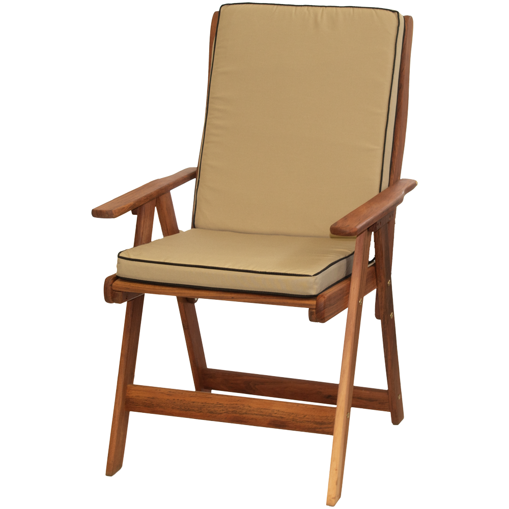 Zambezi Armchair with Cushion Beige