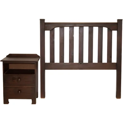 2 Piece Headboard Set Special PIne Mahogany