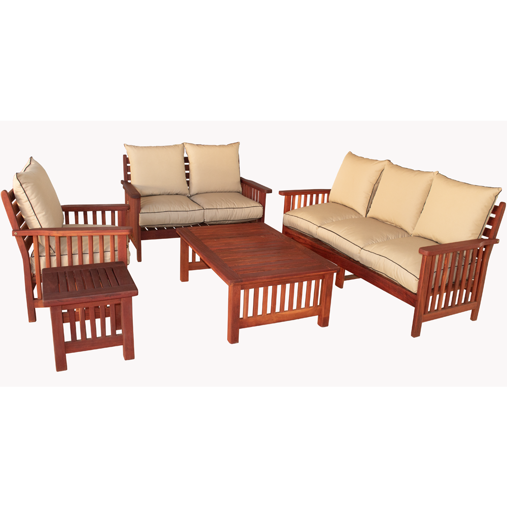 Bay 5 Piece Patio Set Special Rhodesian Teak