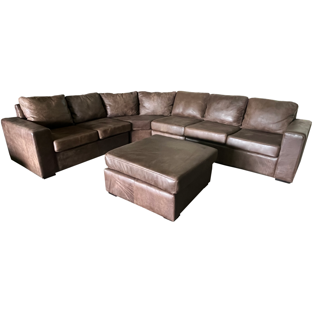 Mod 6 Seater Corner unit with Ottoman