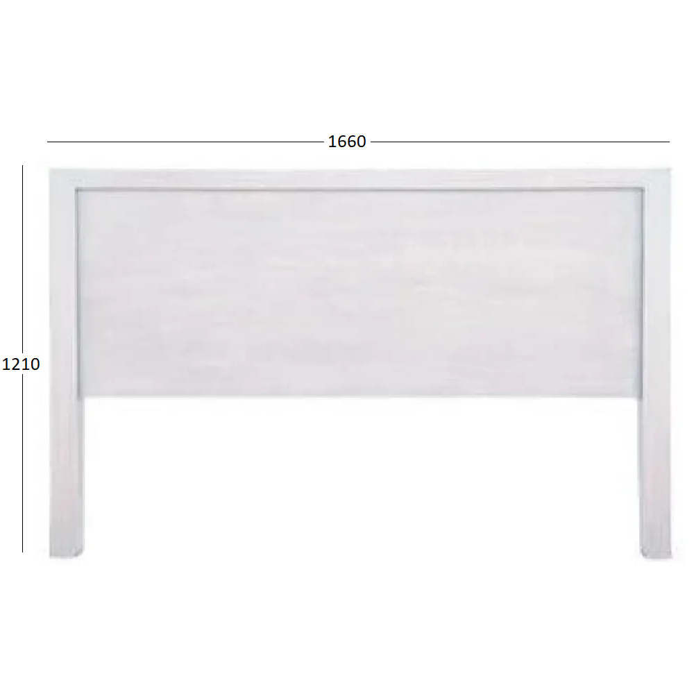 MOD QUEEN HEADBOARD WITH DIMENSIONS