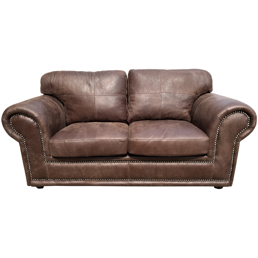 Afrikan Comfort 2 Seater couch - W-Brown