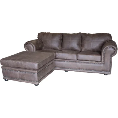 Afrika 3 Seater Universal chaise - W-Brown LHF