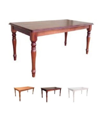 Antique 6 seater dining table 1500 various colours