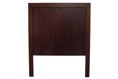 Mod Single Headboard Wood Veneer Mahogany