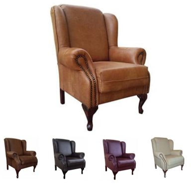 Winchester wingback leather various colours