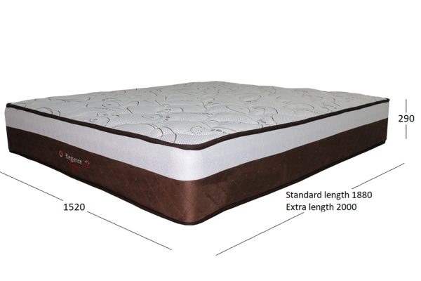 ELEGANCE-MATTRESS-(QUEEN)-15-YEAR-WARRANTY---110KG-(Standard-or-Extra-length)