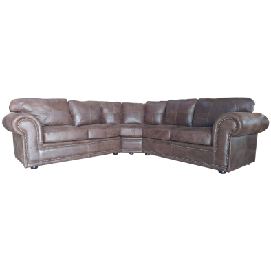 Afrikan Comfort 5 seater corner couch leather