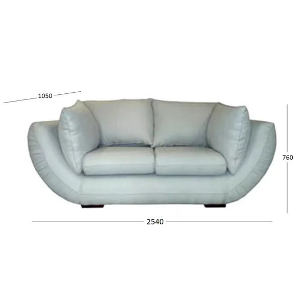 REGAL 3 SEATER WITH DIMENSIONS