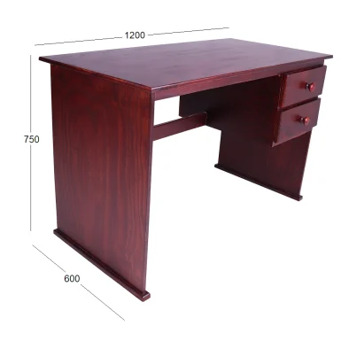 Bud Study desk with dimensions