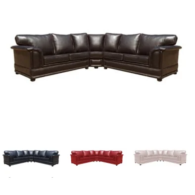 Comfort corner suite leatherette various colours