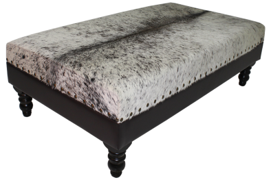 NGUNI OTTOMAN (1400 X 800) BROWN - WHITE (all products pattern differ)