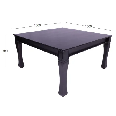 BALTIMORE DINING TABLE 1500 X 1500 WITH DIMENSIONS