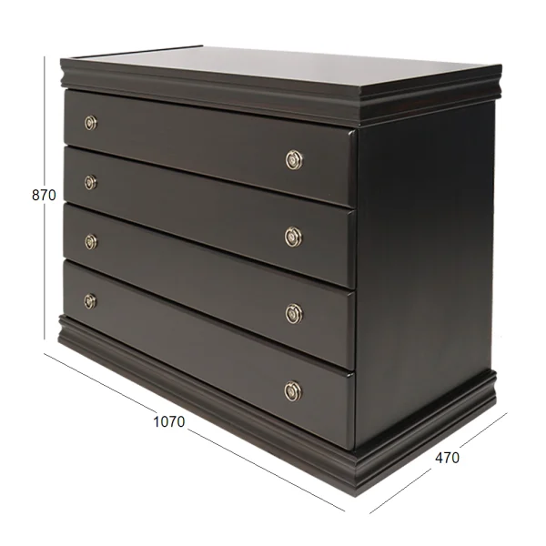 SAMOS 4 DRAWER WITH DIMENSIONS