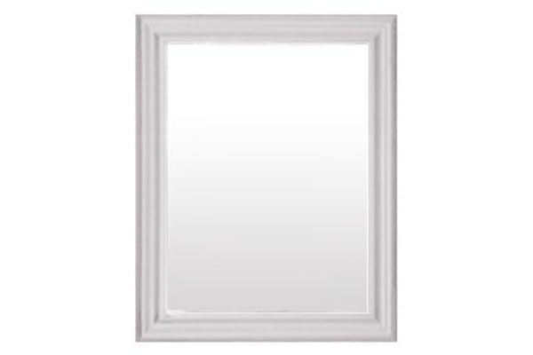 SLEIGH MIRROR (1000(W) X 800(D) Painted White