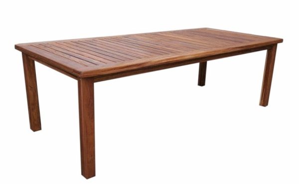 BAY 8 SEATER table (2400 X 1100) 'SOLID TEAK'