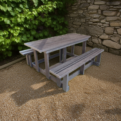PICNIC TABLE 8 SEATER STANDARD (RECYCLED PLASTIC)