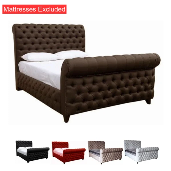 chesterfield bed various colours