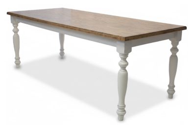 French Oak Veneer Dining Table 2100 X 900